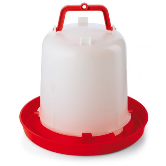 Poultry feeder, 10 litre with bayonet lock