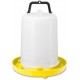 Poultry feeder with bayonet lock, 15 litres