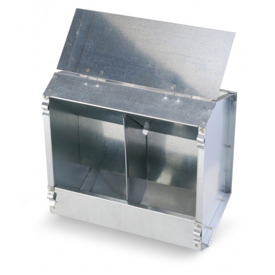 Suspension tray, 2 compartments