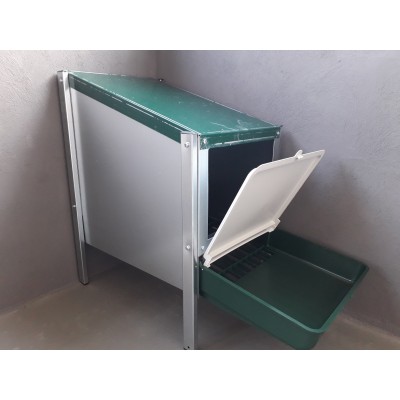 Egg crate, metal, 1 compartment