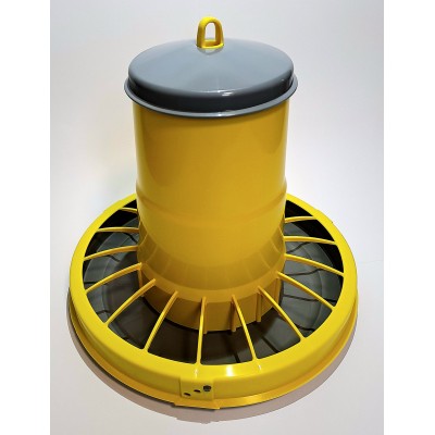 Poultry feeder, 12 litre plastic