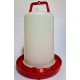 Poultry feeder with bayonet lock, 15 litres