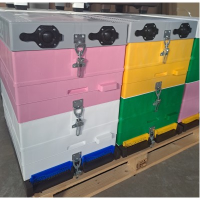 Double plastic hive