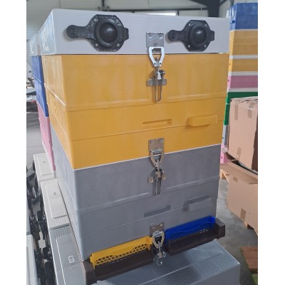 Double plastic hive
