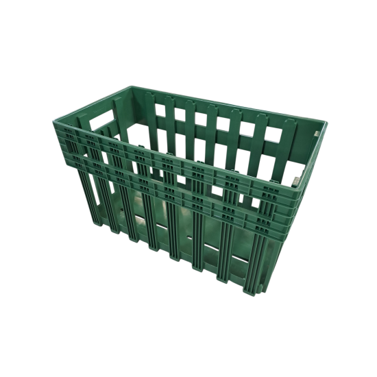 Egg transport plastic crate