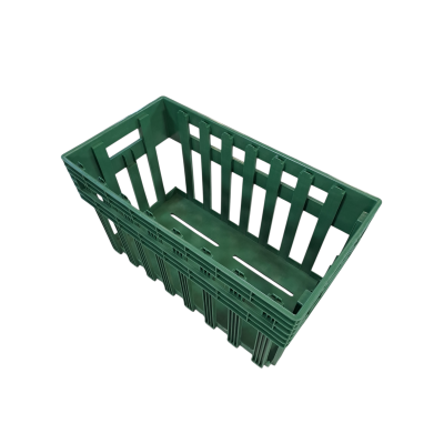 Egg transport plastic crate