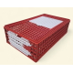 Poultry transport plastic crate Poultry transport plastic crate