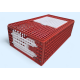 Poultry transport plastic crate