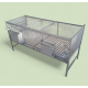 Rabbit cage 150 x 60 cm