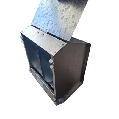 Suspension tray, 2 compartments