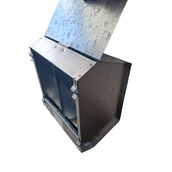 Suspension tray, 2 compartments