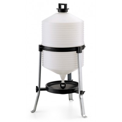 Poultry feeder, 30 litre plastic