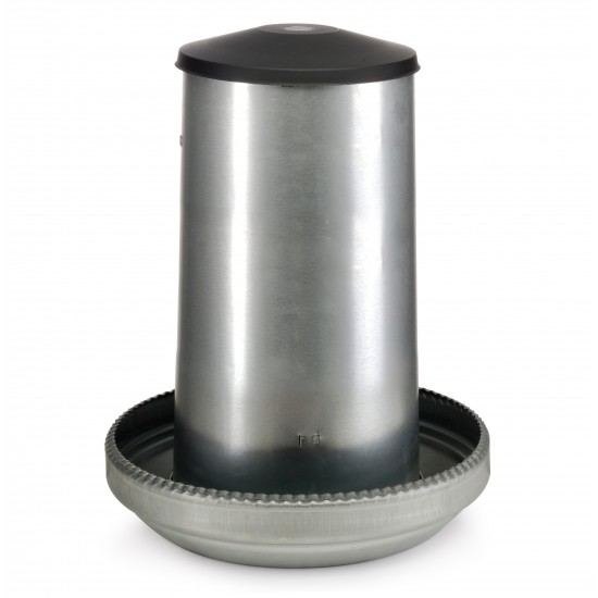 Poultry feeders, 40 litre galvanized