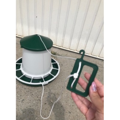 Poultry feeder, 6 kg plastic