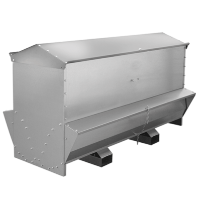 Poultry feeders, 40 litre galvanized