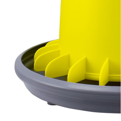 Poultry feeder, 9 litre plastic
