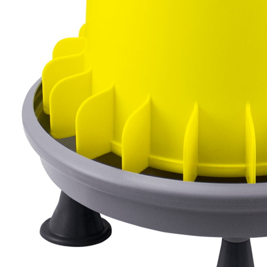 Poultry feeder, 20 litres plastic