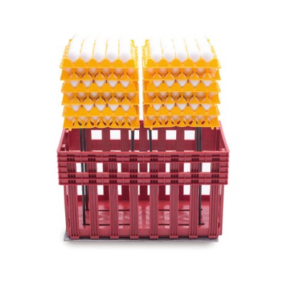 Egg tray lifting platform
