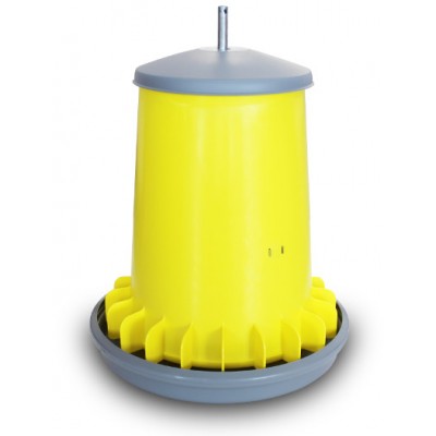 Poultry feeder, 20 litres plastic