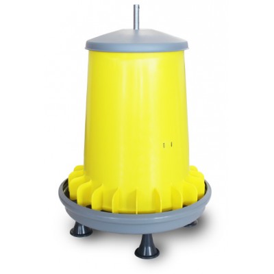 Poultry feeder, 20 litres plastic