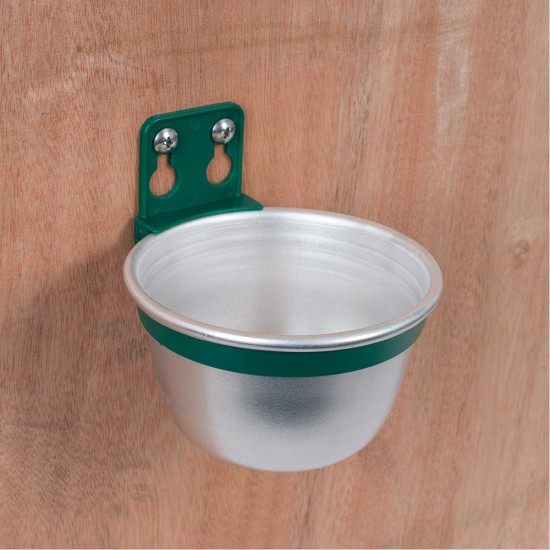Feeding bowl, 10 cm aluminium