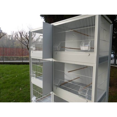 Canary cage 4 levels 40 x 100 cm