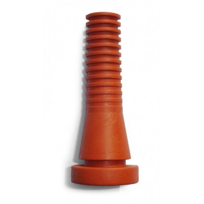 Rubber sleeve for plucking machine