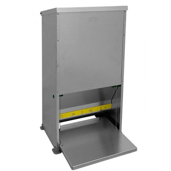 Pedal poultry feeders, galvanized up to 11 L- 30 Litres