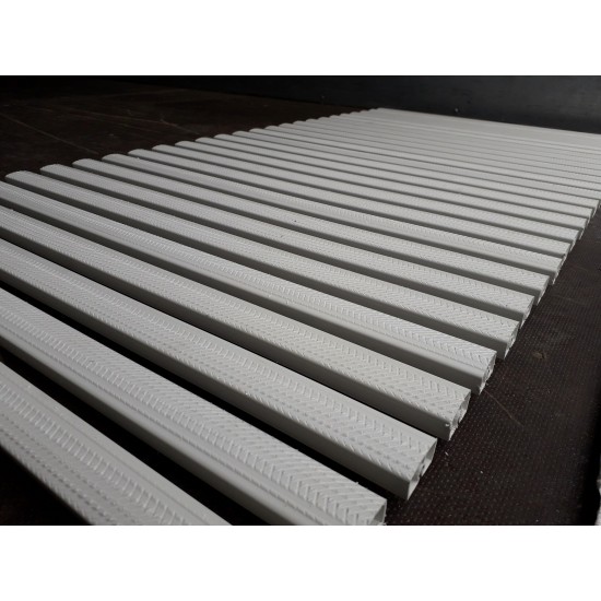 Treading grid, plastic profile