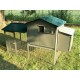 Hen house 180 x 75 cm