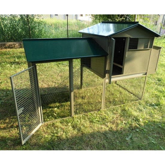 Hen house 180 x 75 cm
