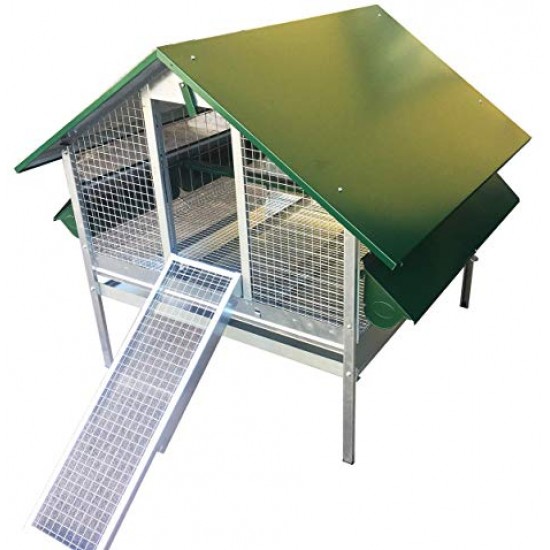 Hen coop, hen house 100 x 100 cm